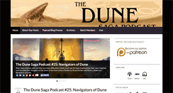 Desktop Screenshot of dunesagapodcast.com